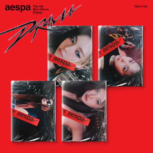 aespa(에스파) - 미니 4집 [Drama] (Giant Ver.) 커버랜덤
