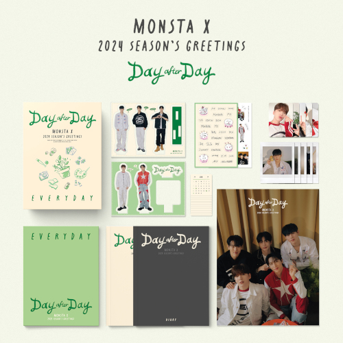 MONSTA X(몬스타엑스) - 2024 시즌그리팅 <Day after Day> - EVERYDAY ver.