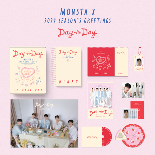 MONSTA X(몬스타엑스) - 2024 시즌그리팅 <Day after Day> - SPECIAL DAY ver.