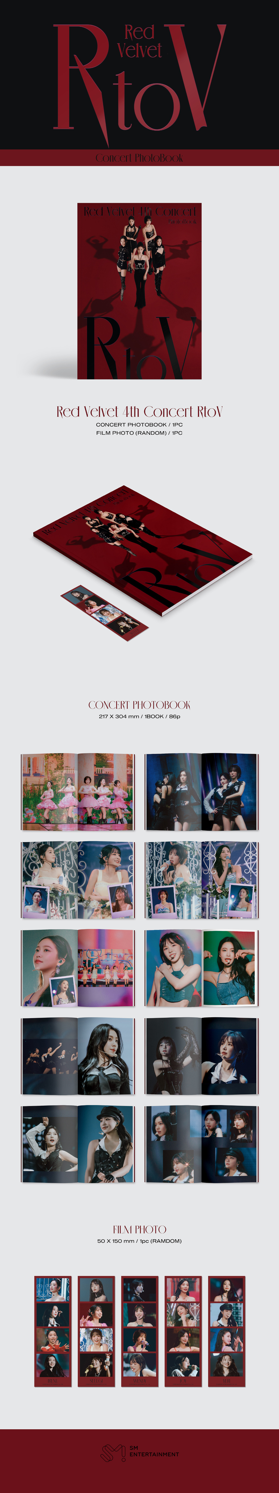 Red Velvet(레드벨벳) - 4th Concert : R to V CONCERT PHOTOBOOK