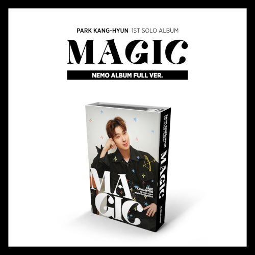 박강현(PARK KANG HYUN) - Music Collaboration 박강현 1ST SOLO ALBUM [MAGIC] Black & White Ver.