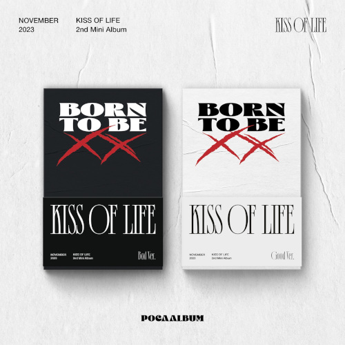 KISS OF LIFE(키스오브라이프) - 미니 2집 [Poca Album] [Born to be XX 커버랜덤]