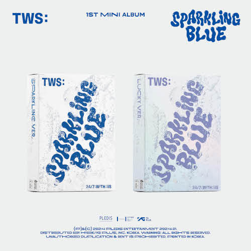 TWS(투어스) - TWS 1st Mini Album 'Sparkling Blue' [커버랜덤]