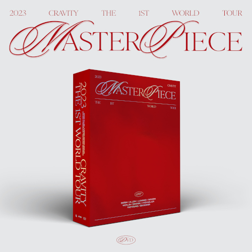 CRAVITY(크래비티) - 2023 CRAVITY THE 1ST WORLD TOUR ‘MASTERPIECE’ DVD