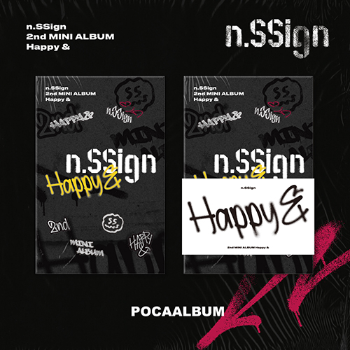 n.SSign(엔싸인) - 2nd MINI ALBUM 'Happy &' (POCAALBUM)