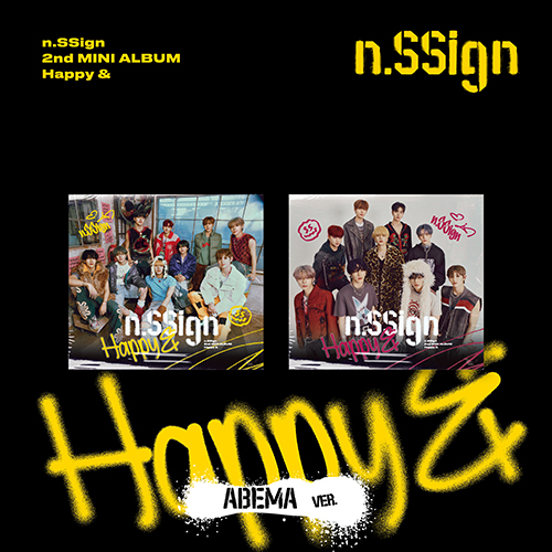 n.SSign(엔싸인) - 2nd MINI ALBUM 'Happy &' (ABEMA #1 ver.)