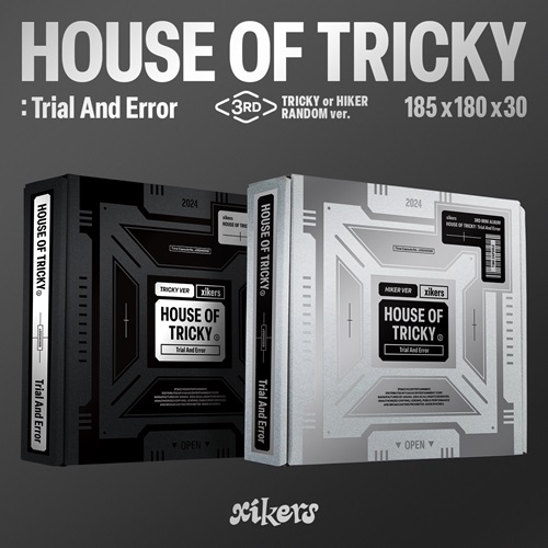 xikers(싸이커스) - xikers 3RD MINI ALBUM [HOUSE OF TRICKY : Trial And Error] 커버랜덤