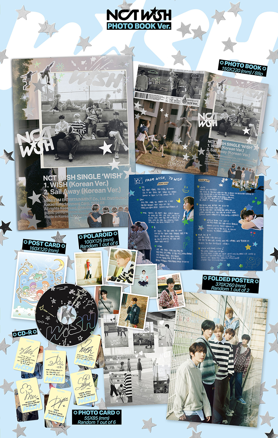 NCT WISH(엔시티 위시) - 싱글 [WISH] (Photobook Ver.)