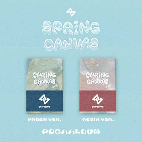 SEVENUS(세븐어스) - 1st mini SPRING CANVAS [POCAALBUM]