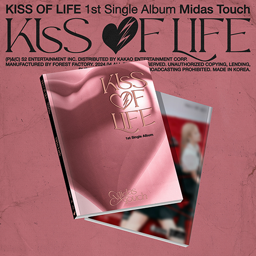 KISS OF LIFE(키스오브라이프) - 1st Single Album [Midas Touch] (Photobook Ver.)
