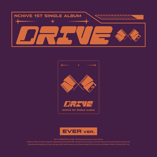 NCHIVE(엔카이브) - 1st Single Album [Drive] (EVER MUSIC ALBUM Ver.)