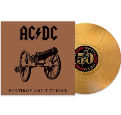 AC/DC - FOR THOSE ABOUT TO ROCK: WE SALUTE YOU [골드 컬러] [50TH ANNIVERSARY] [수입] [LP/VINYL] 