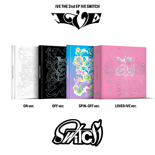 IVE(아이브) - IVE THE 2nd EP [IVE SWITCH] (ON ver. / OFF ver. / SPIN-OFF ver. / LOVED IVE ver.) 커버랜덤
