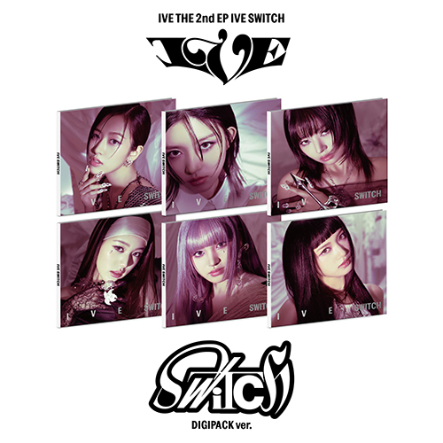 IVE(아이브) - IVE THE 2nd EP [IVE SWITCH] (Digipack Ver.) 6종 (안유진/가을/레이/장원영/리즈/이서 Ver.) (한정반) 커버랜덤