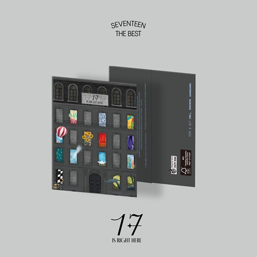 세븐틴 (SEVENTEEN) - SEVENTEEN BEST ALBUM '17 IS RIGHT HERE' -Weverse Albums ver.-
