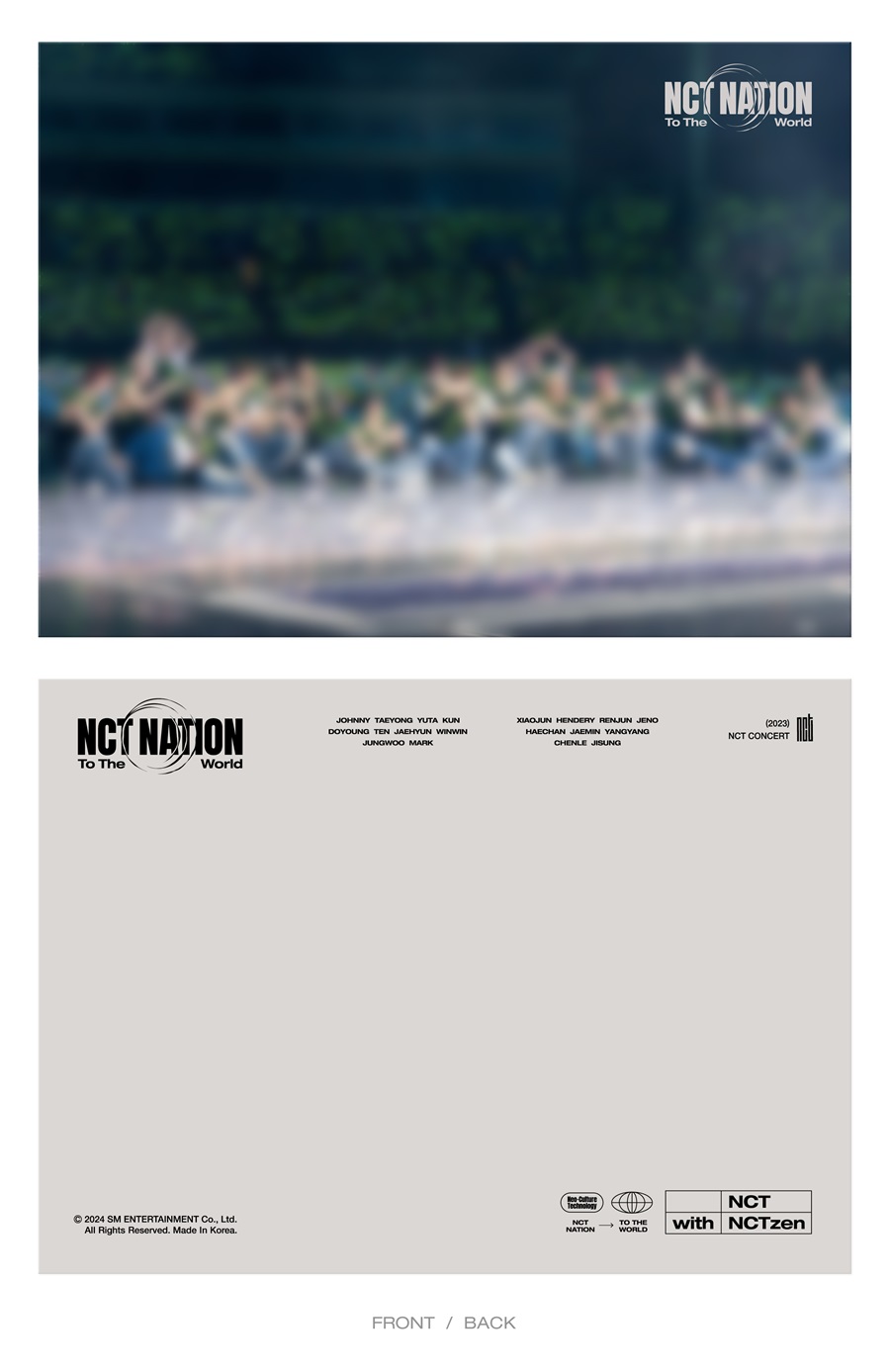 NCT - 2023 NCT CONCERT - NCT NATION : To The World in INCHEON Blu-ray