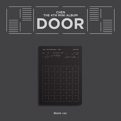첸(CHEN) - DOOR – The 4th Mini Album [Blank Ver.]